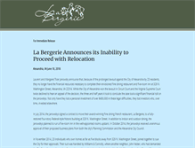 Tablet Screenshot of labergerie.com